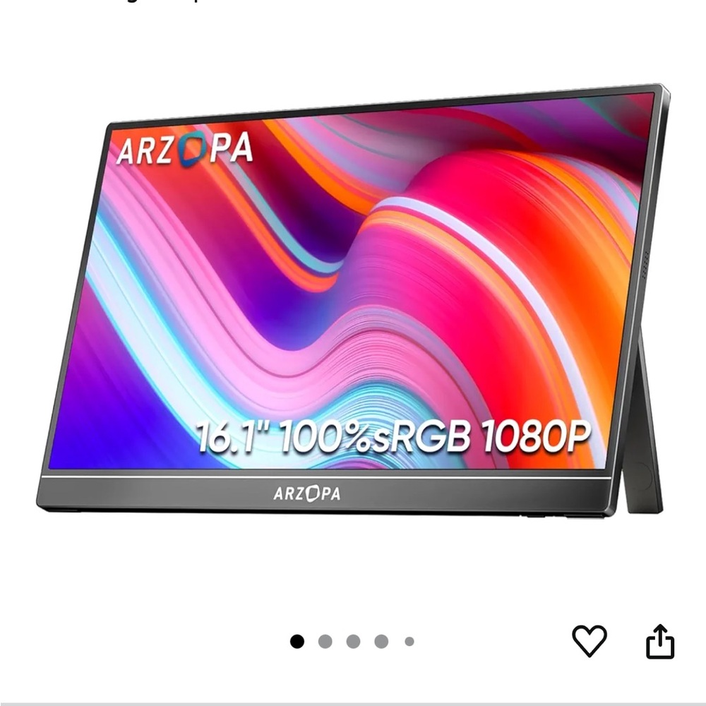 ARZOPA 16.1" Portable Monitor Screen